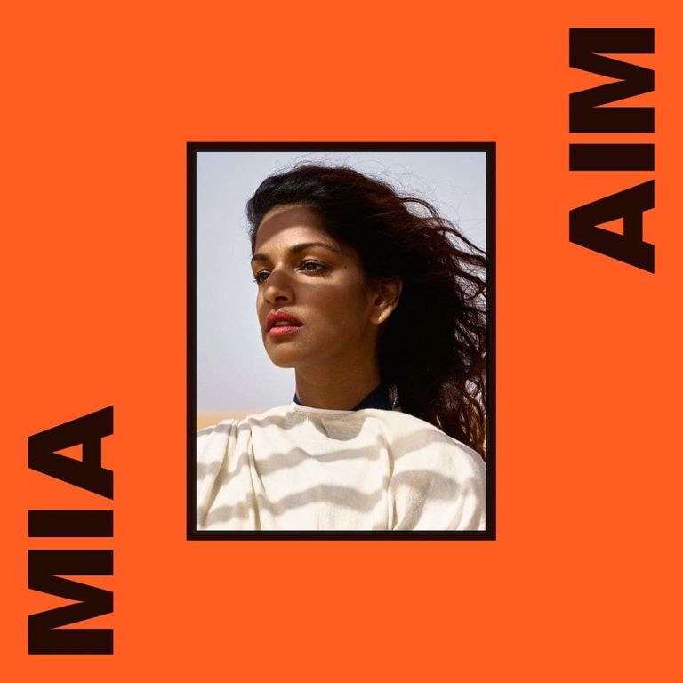 Album artwork of 'AIM' by M.I.A.