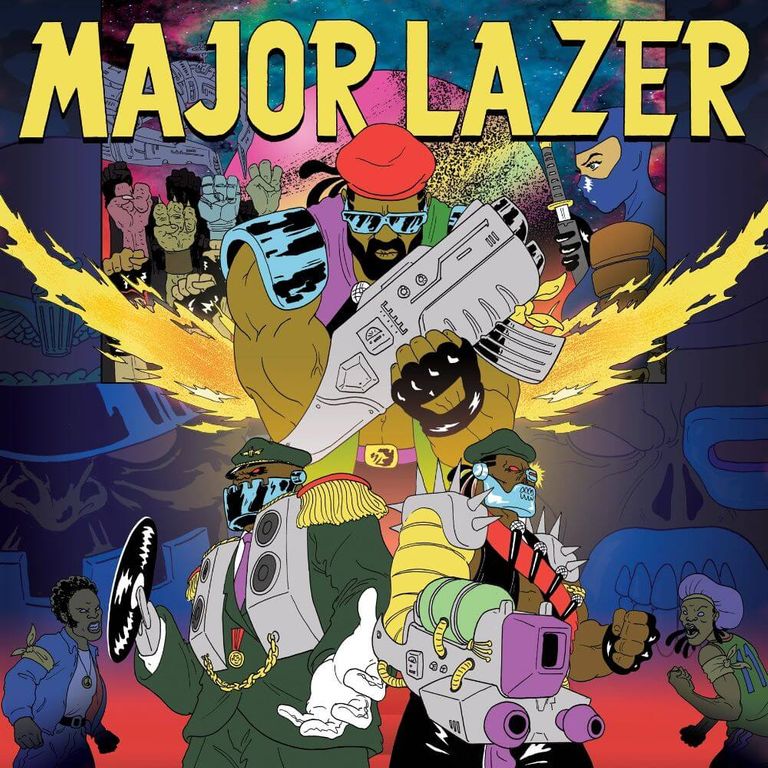 Album artwork of 'Free the Universe' by Major Lazer