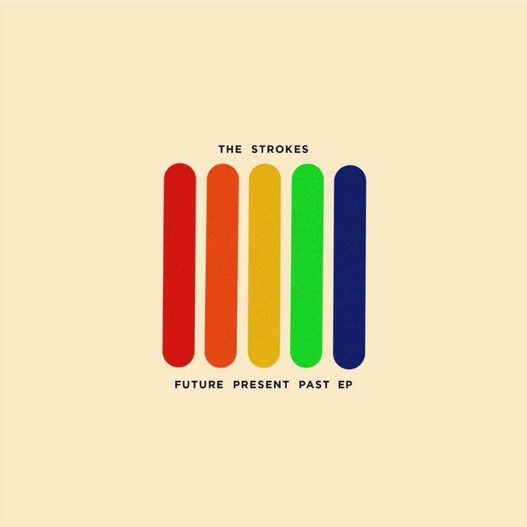 EP artwork of 'Future Present Past' by The Strokes