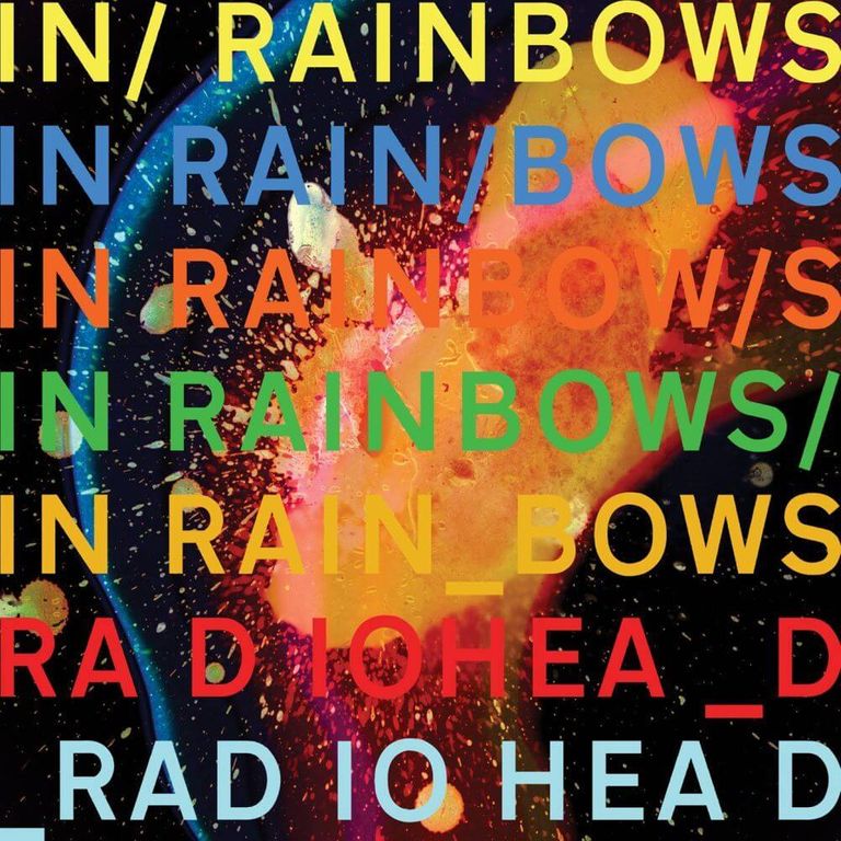 Album artwork of 'In Rainbows' by Radiohead