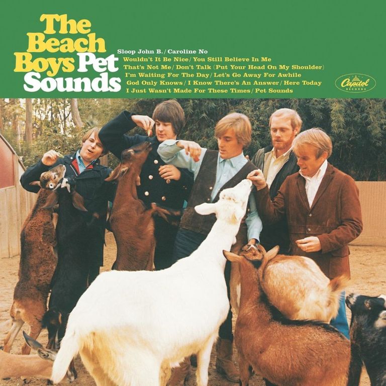 Album artwork of 'Pet Sounds' by The Beach Boys