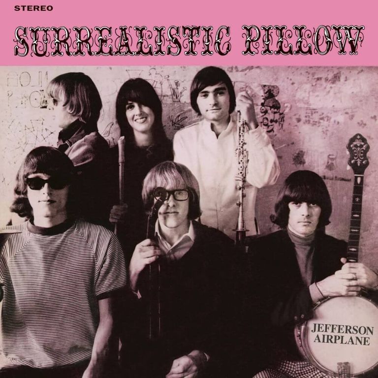 Album artwork of 'Surrealistic Pillow' by Jefferson Airplane