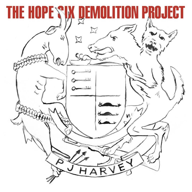 Album artwork of 'The Hope Six Demolition Project' by PJ Harvey