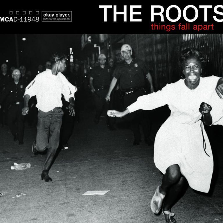Album artwork of 'Things Fall Apart' by The Roots