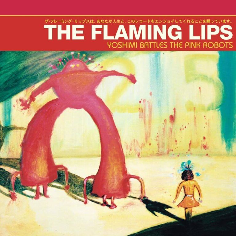 Album artwork of 'Yoshimi Battles the Pink Robots' by The Flaming Lips