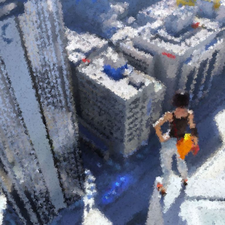 Mirrors Edge - Big Parkour Minecraft Map