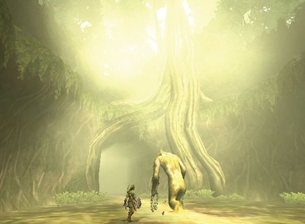 Screenshot of Link riding across Hyrule Field in 'Twilight Princess' Screenshot of Link riding across Hyrule Field in 'Twilight Princess'